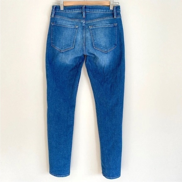 Frame Denim Le Garcon Slim Boyfriend Jeans In Riley Sz 25 - Picture 3 of 11